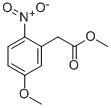 Structure of METHYL 2-(5-METHOXY-2-NITROPHENYL)ACETATE