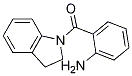 Structure of Methanone, (2-aminophenyl)(2,3-dihydro-1H-indol-1-yl)-