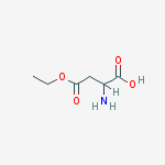 Structure of 2-amino-4-ethoxy-4-oxobutanoic Acid 