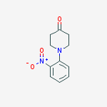 Structure of 1-(2-nitrophenyl)-4-Piperidinone