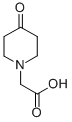 Structure of (4-OXO-PIPERIDIN-1-YL)-ACETIC ACID HYDROCHLORIDE