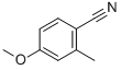 Structure of 4-METHOXY-2-METHYLBENZONITRILE