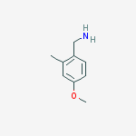 Structure of (4-methoxy-2-methylphenyl)methanamine