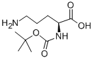 Structure of BOC-ORN-OH
