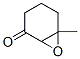 6-methyl-7-oxabicyclo[4.1.0]heptan-2-one结构式