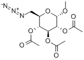 Structure of Methyl 6-azido-6-deoxy-2,3,4-triacetate-alpha-D-glucopyranoside