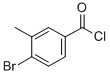 Structure of 4-BROMO-3-METHYLBENZOYL CHLORIDE
