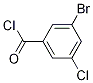 Structure of 3-broMo-5-chlorobenzoyl chloride