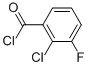 Structure of BENZOYL CHLORIDE,2-CHLORO-3-FLUORO-