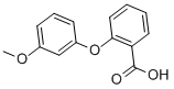 2-(3-methoxyphenoxy)benzoic acid结构式