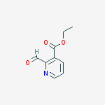 Structure of Ethyl 2-formylpyridine-3-carboxylate