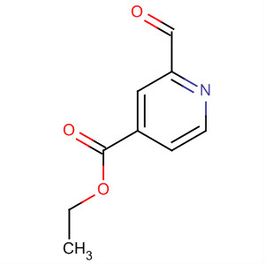 Structure of 4-Pyridinecarboxylic acid, 2-formyl-, ethyl ester