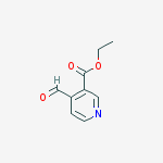 Structure of Ethyl 4-formylpyridine-3-carboxylate