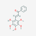 Structure of 2'-HYDROXY-3,4,5,6'-TETRAMETHOXYCHALCONE