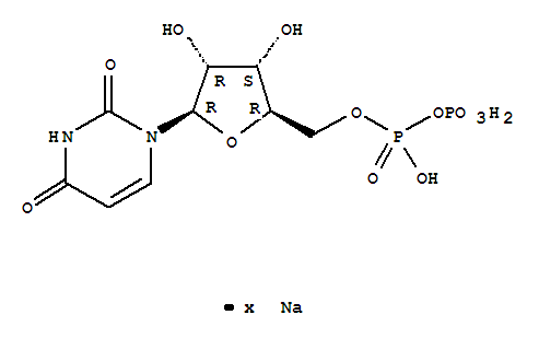 Structure of Uridine 5,-Diphosphate Sodium Salt