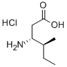 L-beta-高异亮氨酸盐酸盐结构式