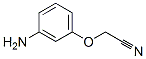 Structure of Acetonitrile,2-(3-aminophenoxy)-