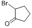Structure of 2-BROMOCYCLOPENTANONE