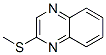 Structure of Quinoxaline,  2-(methylthio)-