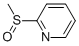 Structure of 2-(Methylsulfinyl)pyridine