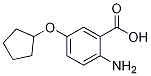 Structure of 2-Amino-5-(cyclopentyloxy)benzoic acid