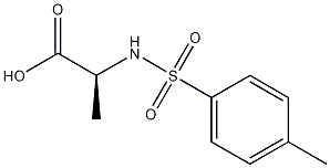 Structure of (2S)-2-[(4-methylphenyl)sulfonylamino]propanoic acid