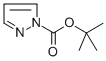Structure of tert-Butyl 1H-pyrazole-1-carboxylate