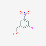Structure of 3-iodo-5-nitroBenzenemethanol