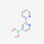 Structure of (2-pyridin-2-ylpyridin-4-yl)boronic Acid