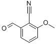 Structure of 2-FORMYL-6-METHOXYBENZONITRILE