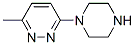 3-METHYL-6-PIPERAZIN-1-YLPYRIDAZINE结构式
