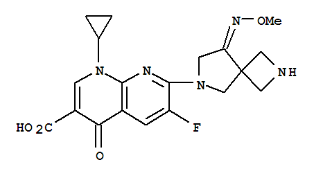 Structure of Zabofloxacin