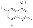 Structure of 6,8-difluoro-2-methylquinolin-4-ol