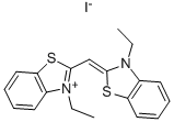 Structure of 3,3-DIETHYLTHIACYANINE IODIDE