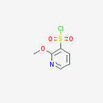 Structure of 2-Methoxypyridine-3-sulfonyl chloride