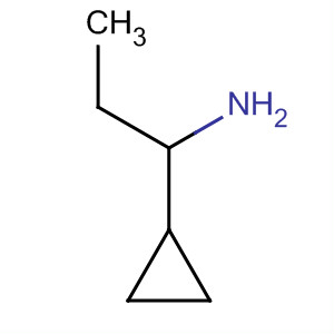 Structure of Cyclopropanemethanamine, a-ethyl-