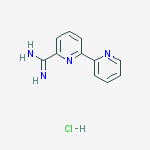 [2,2'-Bipyridine]-6-carboximidamide hydrochloride结构式
