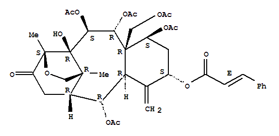 19-Acetoxytaxagifin结构式