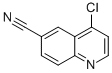 Structure of 4-CHLORO-6-CYANOQUINOLINE