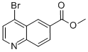 Structure of Methyl 4-bromoquinoline-6-carboxylate