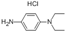 Structure of N,N-DIETHYL-P-PHENYLENEDIAMINE MONOHYDROCHLORIDE