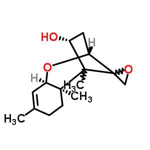12,13-Epoxytrichothec-9-en-4β-ol结构式