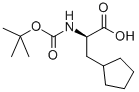 Structure of (R)-2-TERT-BUTOXYCARBONYLAMINO-3-CYCLOPENTYL-PROPIONIC ACID