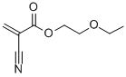Structure of 2-ethoxyethyl 2-cyanoacrylate