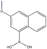3-甲氧基-1-萘硼酸结构式