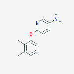 Structure of 3-Pyridinamine, 6-(2,3-dimethylphenoxy)-