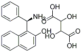 Structure of (R)-(-)-1-(ALPHA-AMINOBENZYL)-2-NAPHTHOL TARTARATE
