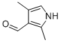 Structure of 2,4-DIMETHYL PYRROL-3-CARBALDEHYDE