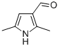 Structure of 2,5-DIMETHYL-1H-PYRROLE-3-CARBALDEHYDE