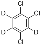Structure of 1,2,4-TRICHLOROBENZENE (D3)